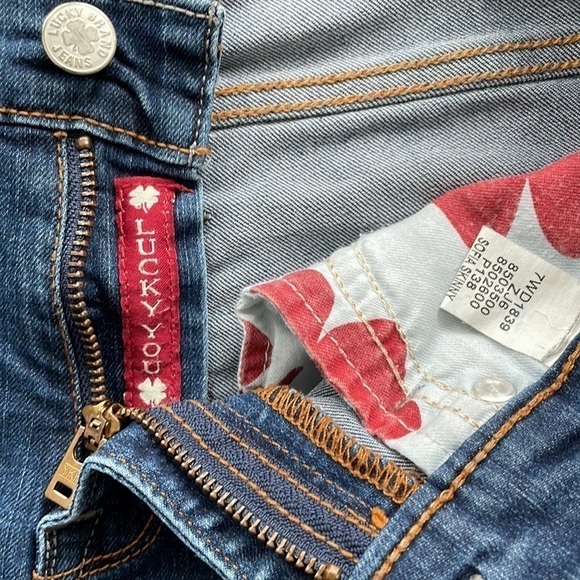 Sz2 Lucky Brand Sophia Skinny Ankle in a medium blue wash VVGUC - Picture 8 of 9